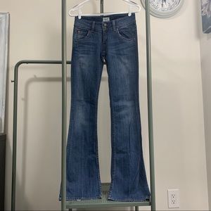 Hudson flare jean light wash